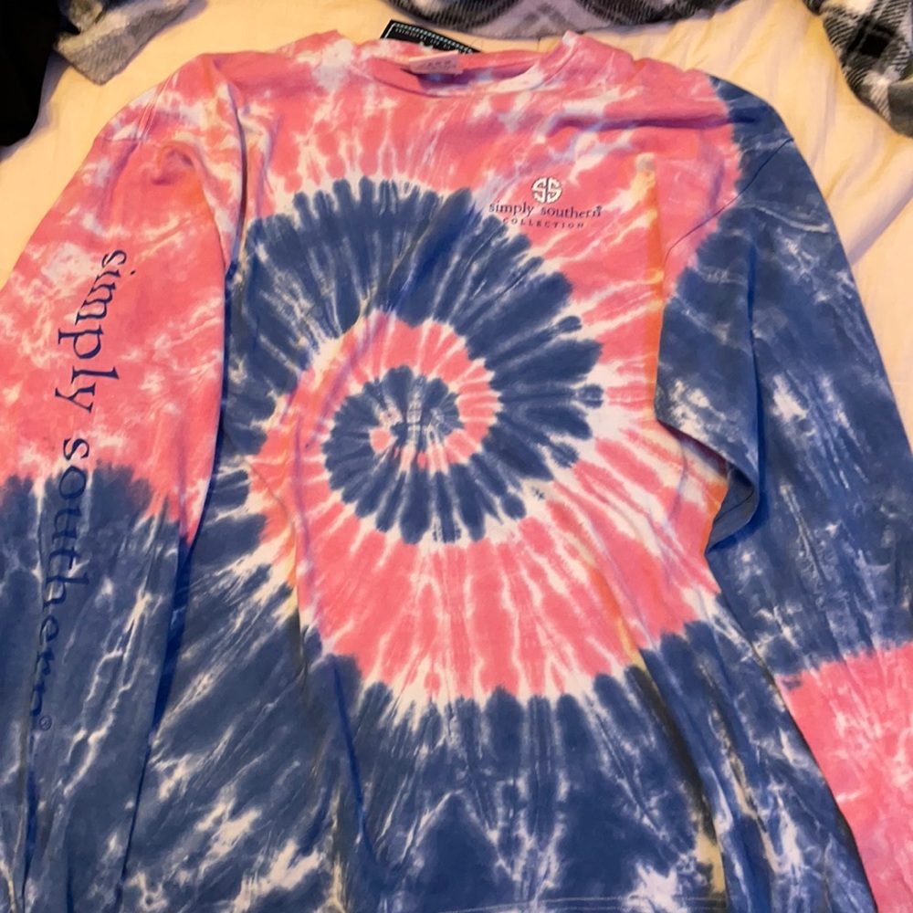 Simply Southern Tie Dye Long Sleeve T-Shirt
